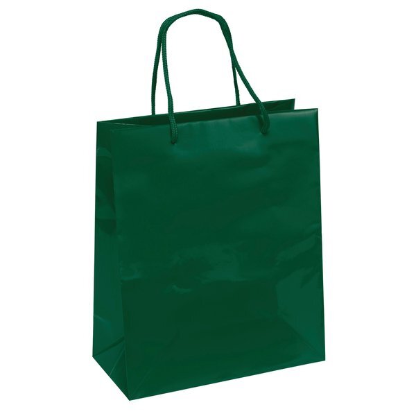Gloss Finish Euro Tote Gift Bag, 10" x 12"