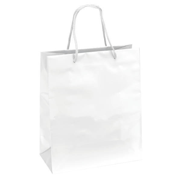 Gloss Finish Euro Tote Gift Bag, 10" x 12"