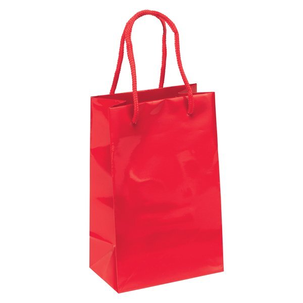 Gloss Finish Eurotote Gift Bag, 5-1/4" x 8-1/4"