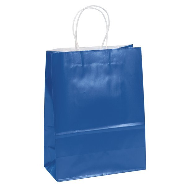 Gloss Finish Paper Shopper, 10" x 13", Colors