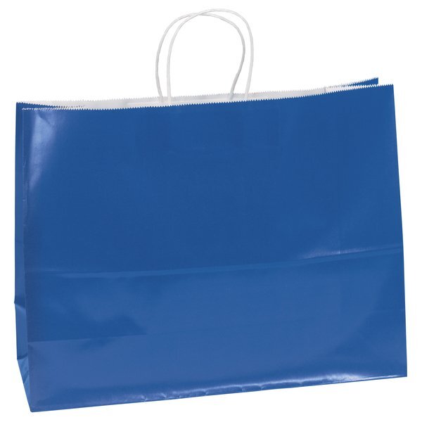 Gloss Finish Paper Shopper, 16" x 12", Colors