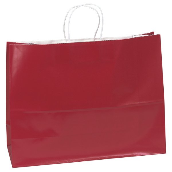 Gloss Finish Paper Shopper, 16" x 12", Colors