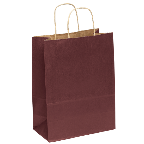 Matte Paper Shopper Bag, 10" x 13"