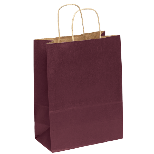 Matte Paper Shopper Bag, 10" x 13"