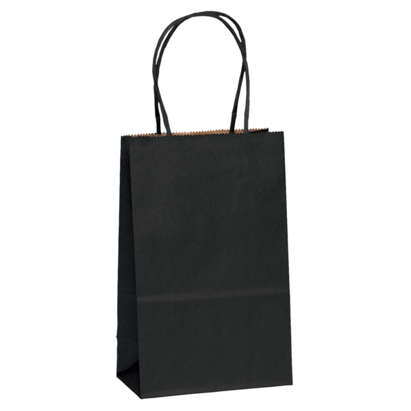 Matte Paper Shopper Bag, 5-1/4" x 8-1/4"