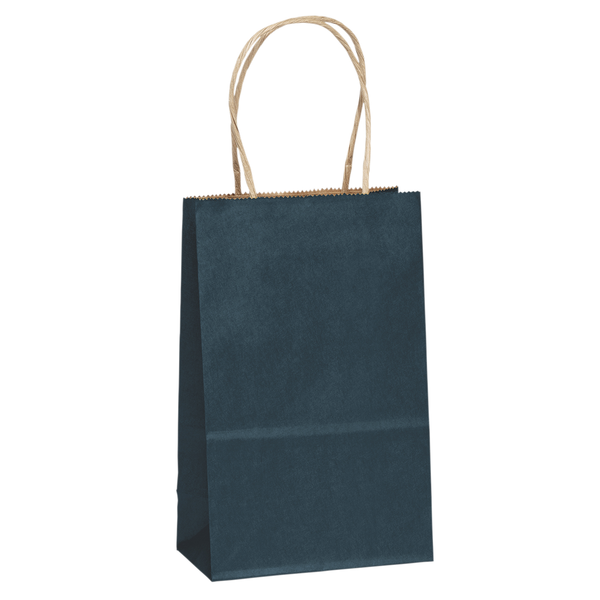 Matte Paper Shopper Bag, 5-1/4" x 8-1/4"