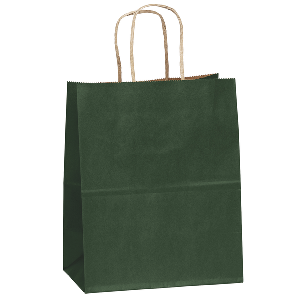 Matte Paper Shopper Bag, 7-3/4" x 9-3/4"