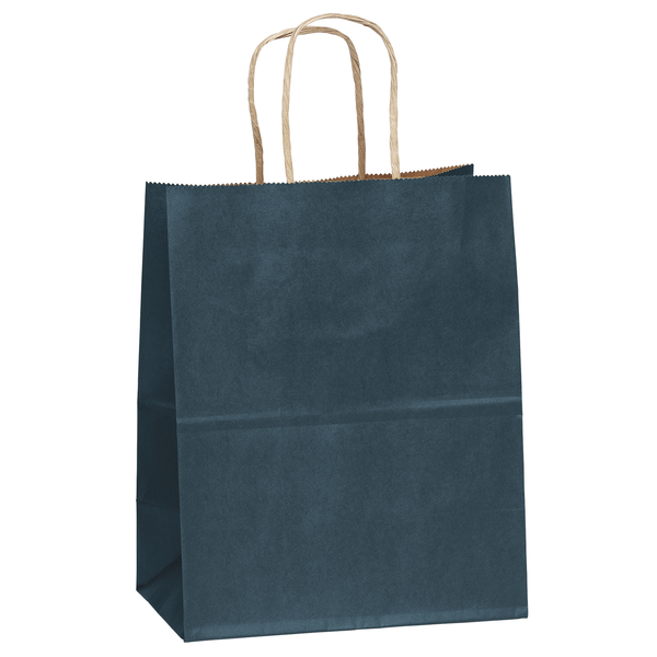 Matte Paper Shopper Bag, 7-3/4" x 9-3/4"