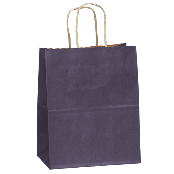 Matte Paper Shopper Bag, 7-3/4" x 9-3/4"