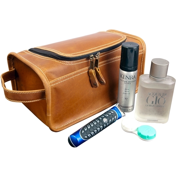 Taylor Falls Leather Travel Kit