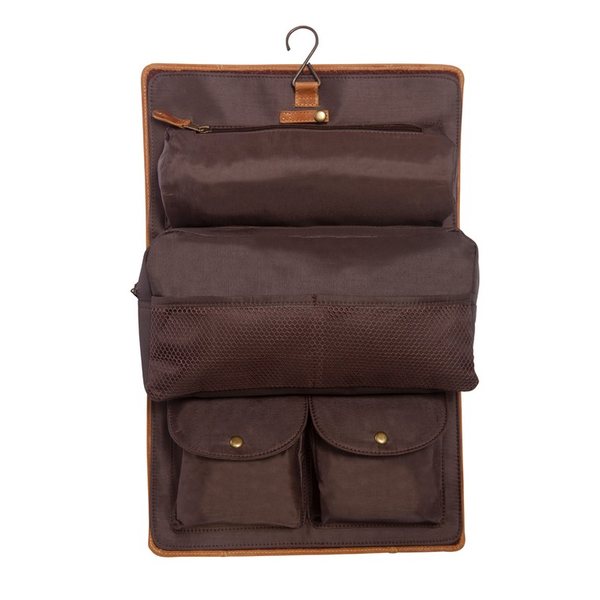 Buffalo Mountain Leather Travel Kit