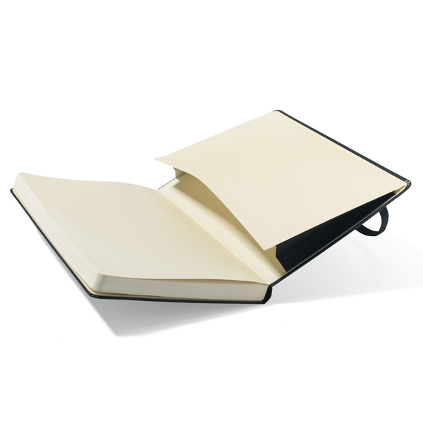 Moleskine® Hard Cover Unlined Pocket Notebook, 3-1/2" x 5-1/2"