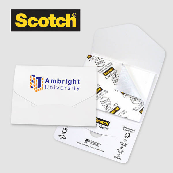 Scotch® Lint Sheets Pocket Pack