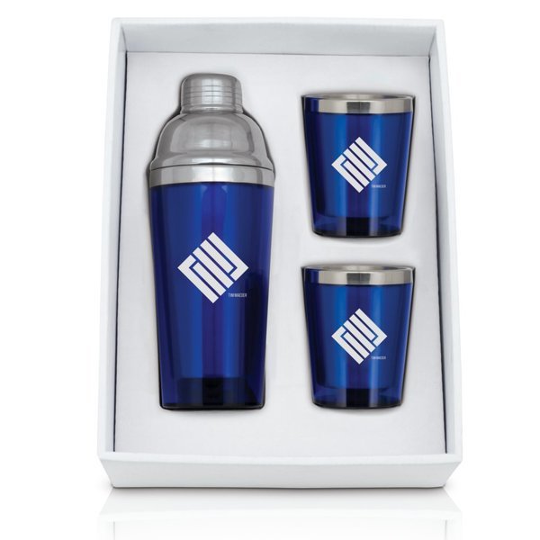Cocktail Shaker & Tumbler Set