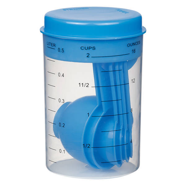 Kitchen Measuring 7-Piece Set for Liquids or Solids
