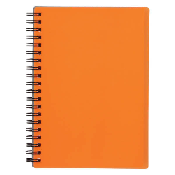 Rubbery Spiral Notebook, 5" X 7"
