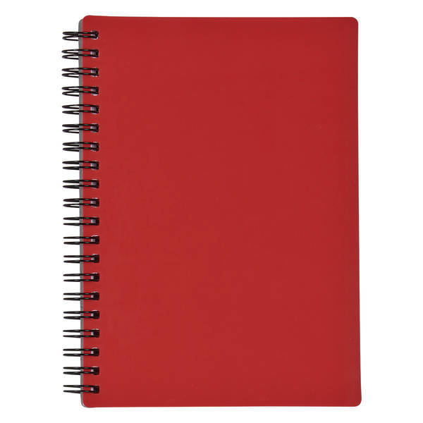 Rubbery Spiral Notebook, 5" X 7"