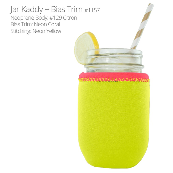 Liam Neoprene Mason Jar Caddy
