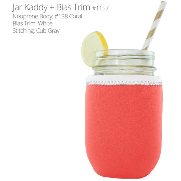 Liam Neoprene Mason Jar Caddy