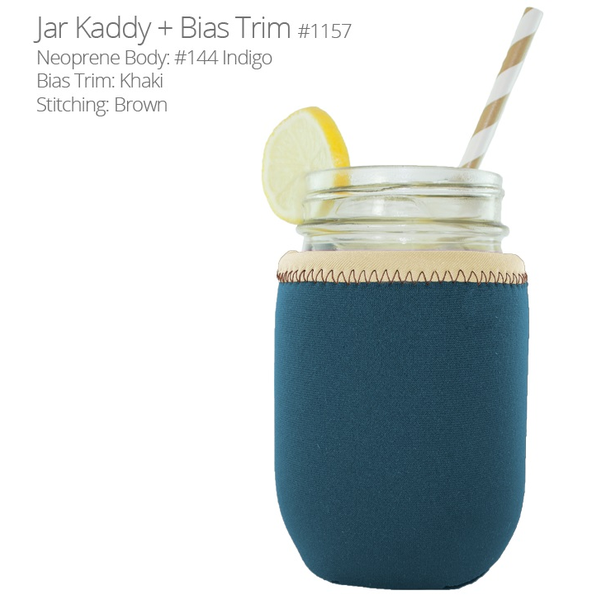 Liam Neoprene Mason Jar Caddy