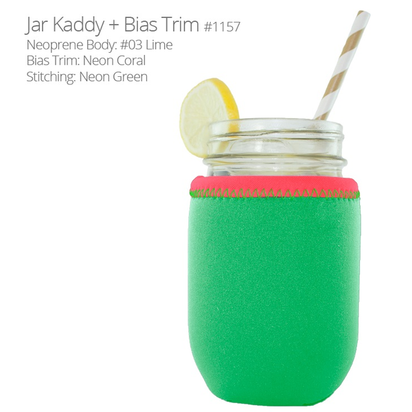 Liam Neoprene Mason Jar Caddy