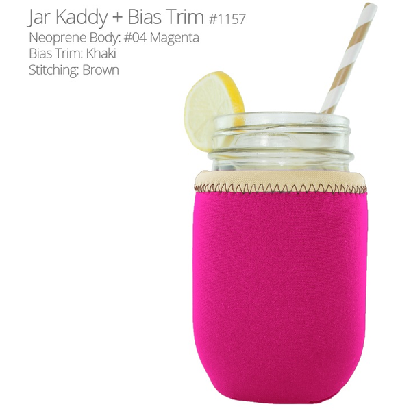 Liam Neoprene Mason Jar Caddy