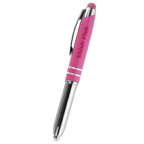 Flasher 3-in-1 Stylus Pen Light
