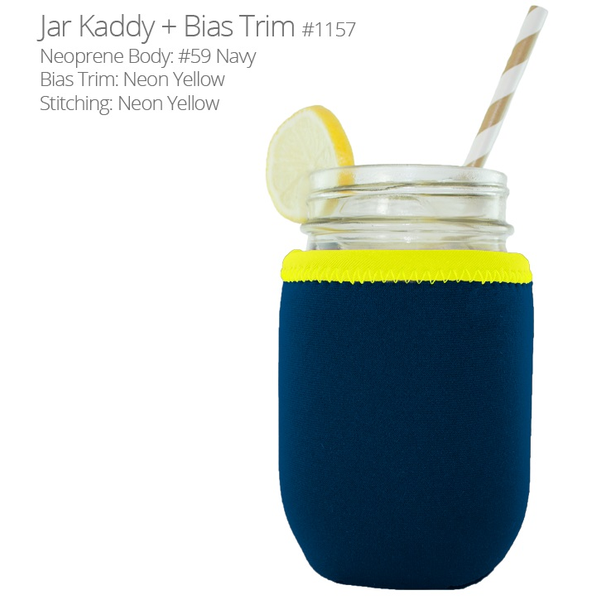 Liam Neoprene Mason Jar Caddy