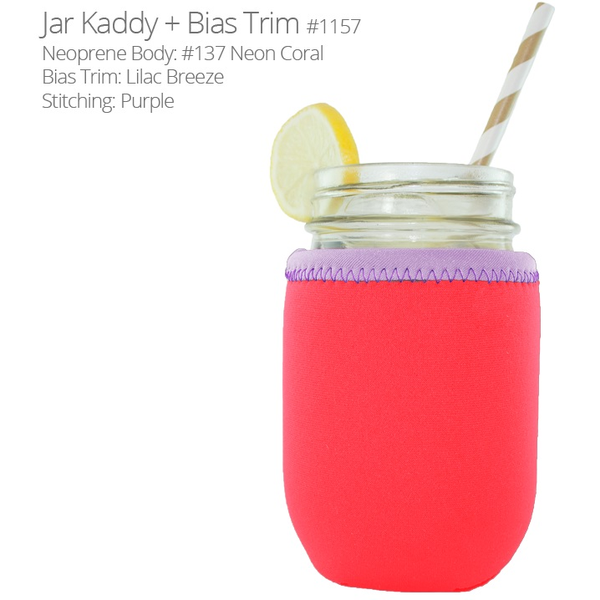 Liam Neoprene Mason Jar Caddy