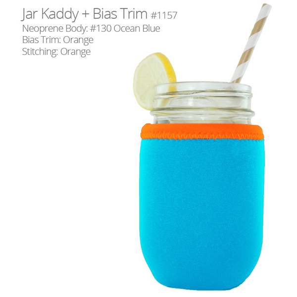 Liam Neoprene Mason Jar Caddy