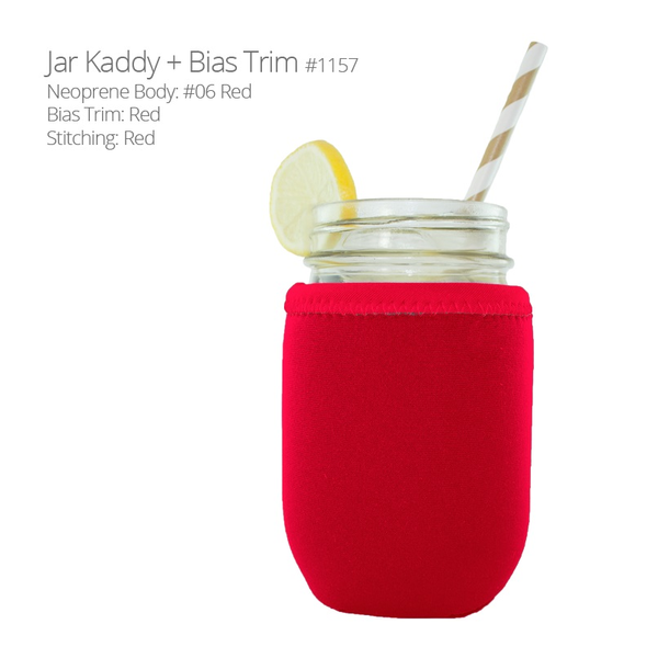 Liam Neoprene Mason Jar Caddy