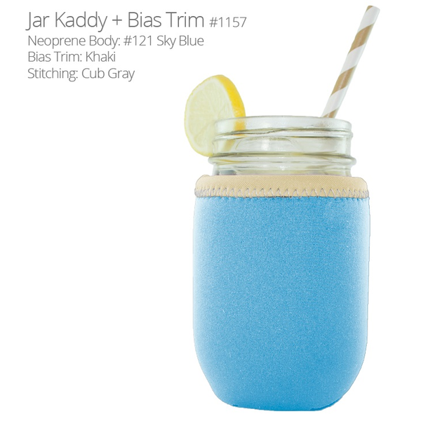 Liam Neoprene Mason Jar Caddy