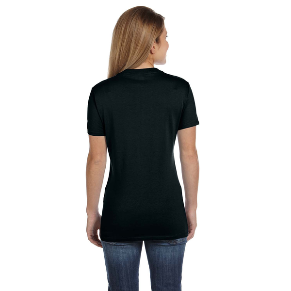 Hanes Nano-T® Ringspun Cotton Ladies' V Neck Tee