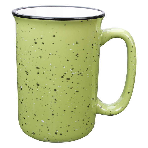 Tall Ceramic Campfire Mug, 14oz.