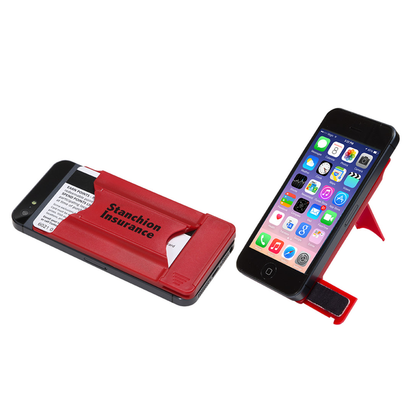 Smart Mobile Wallet w/ Phone Stand and Screen Cleaner