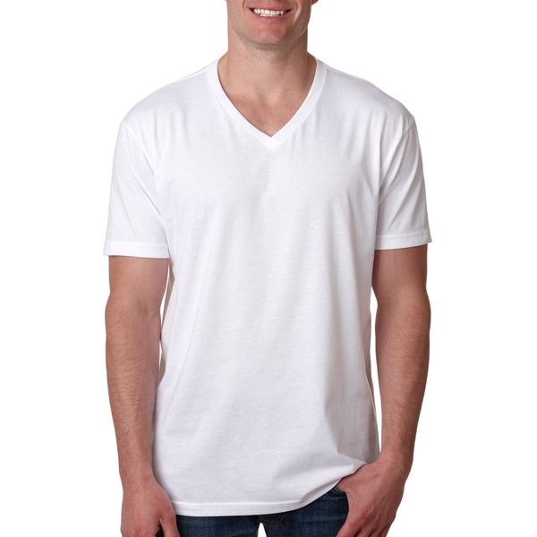 Next Level® Premium CVC Men's V Neck Tee