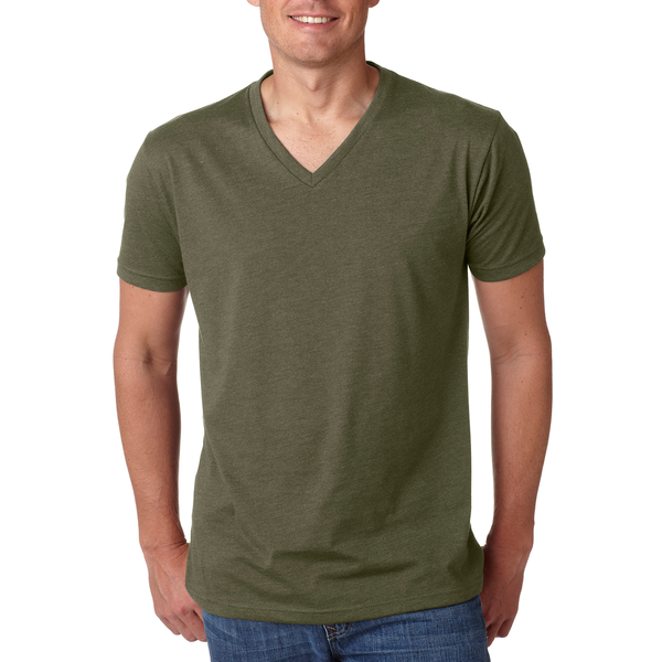 Next Level® Premium CVC Men's V Neck Tee