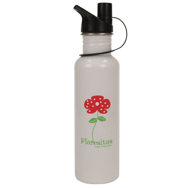 Trigger Stainless Steel Water Bottle, 25oz.