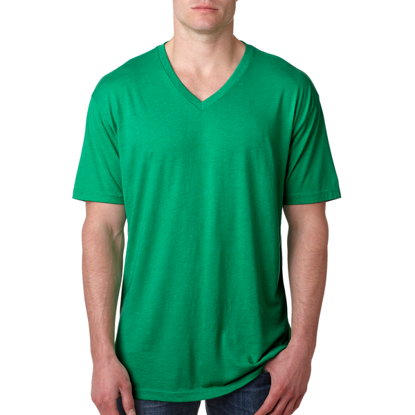 Next Level® Tri-Blend Men's V Neck Tee
