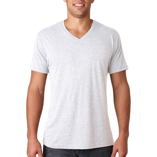 Next Level® Tri-Blend Men's V Neck Tee