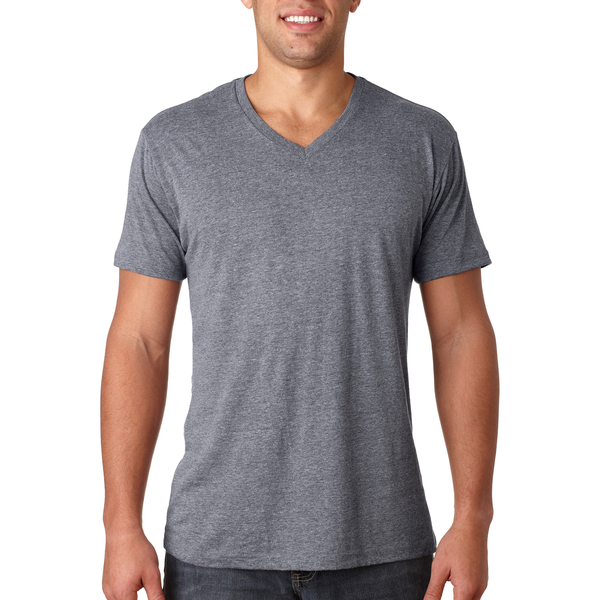 Next Level® Tri-Blend Men's V Neck Tee