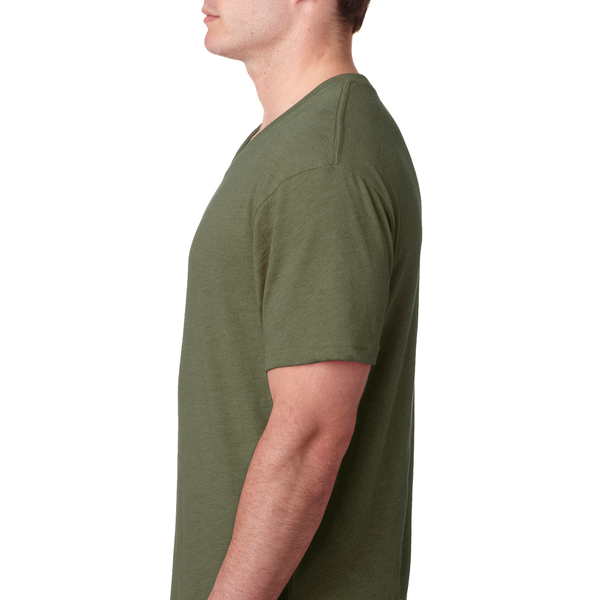 Next Level® Tri-Blend Men's V Neck Tee