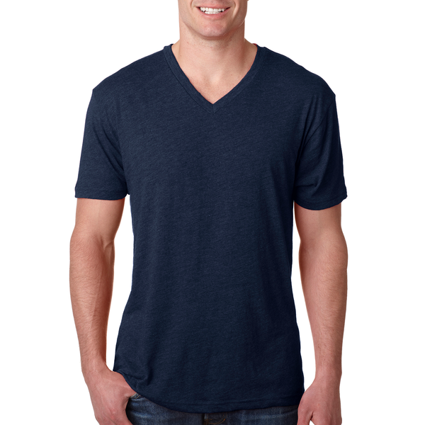 Next Level® Tri-Blend Men's V Neck Tee
