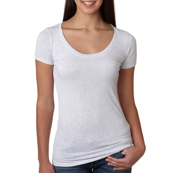 Next Level® Tri-Blend Ladies' Scoop Tee