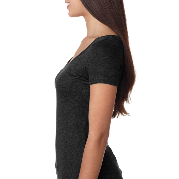 Next Level® Tri-Blend Ladies' Scoop Tee