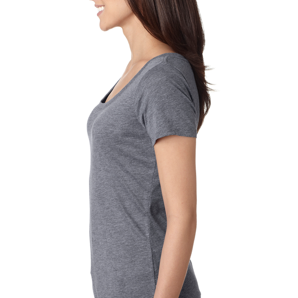 Next Level® Tri-Blend Ladies' Scoop Tee