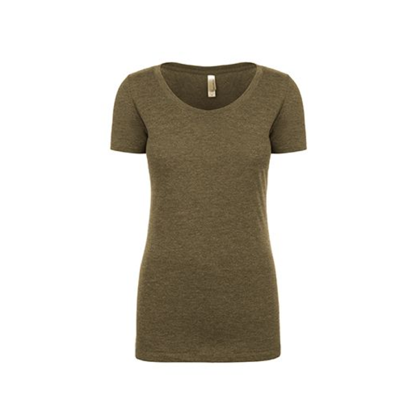 Next Level® Tri-Blend Ladies' Scoop Tee