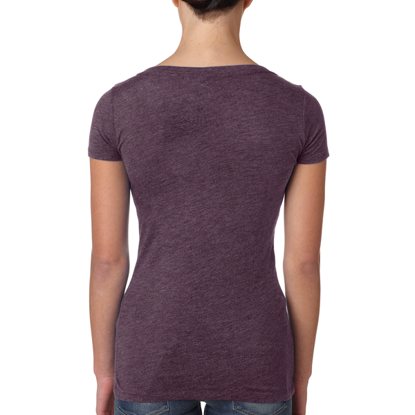 Next Level® Tri-Blend Ladies' Scoop Tee