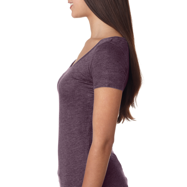 Next Level® Tri-Blend Ladies' Scoop Tee