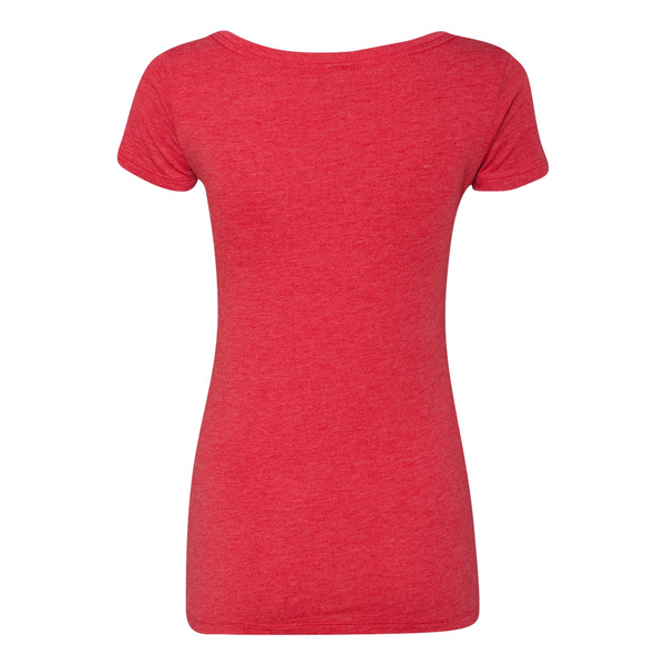 Next Level® Tri-Blend Ladies' Scoop Tee
